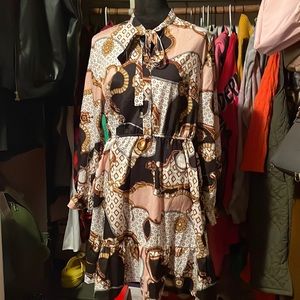 My Girleee Dress…. It was fun with my knee high black boots….